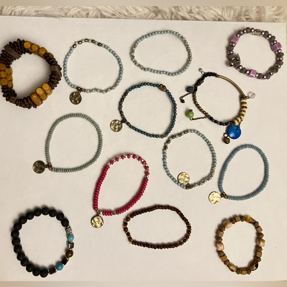 Assorted Beaded Bracelet Set